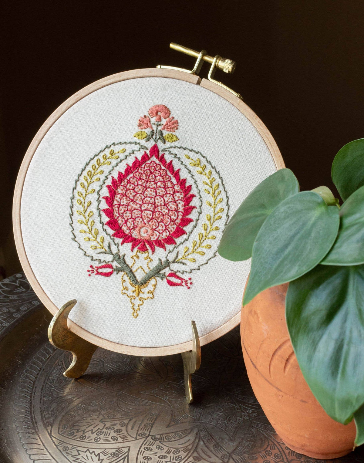 Peloponnesian Pomegranate Embroidery Kit