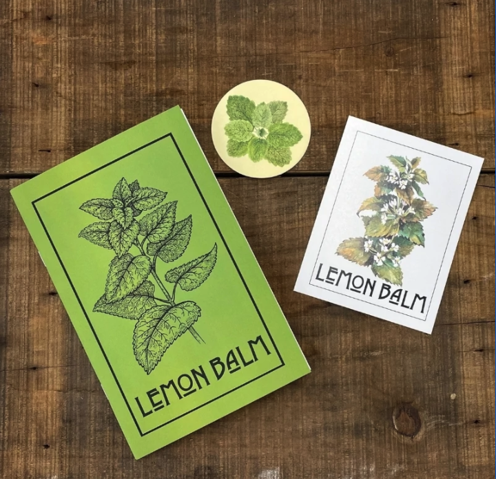 Lemon Balm Zine by Kathi Langelier