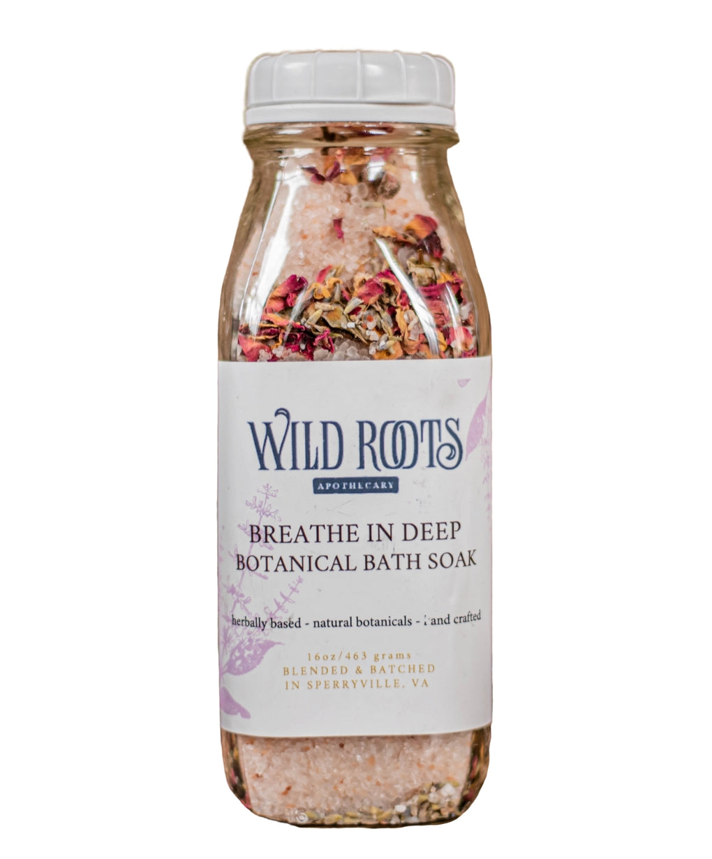 Breathe in Deep Botanical Bath Salt Soak
