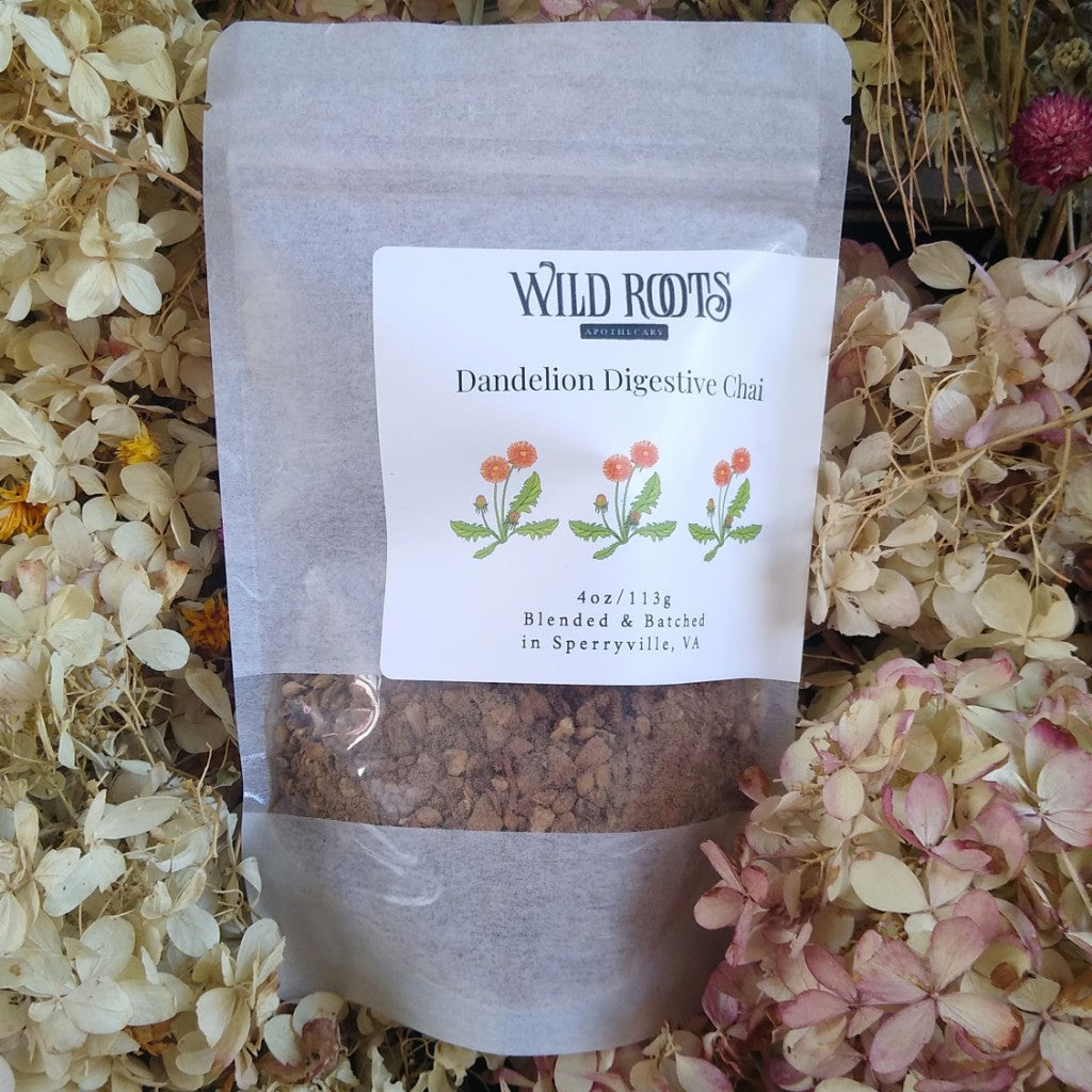 Dandelion Digestive Chai—Wild Roots Apothecary