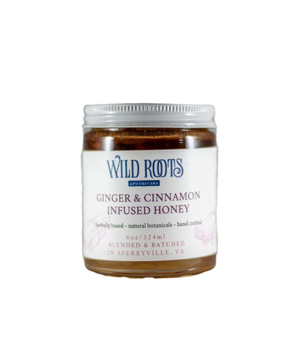 Ginger Cinnamon Honey—Wild Roots Apothecary