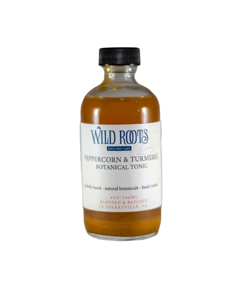 Peppercorn Turmeric Tonic—Wild Roots Apothecary