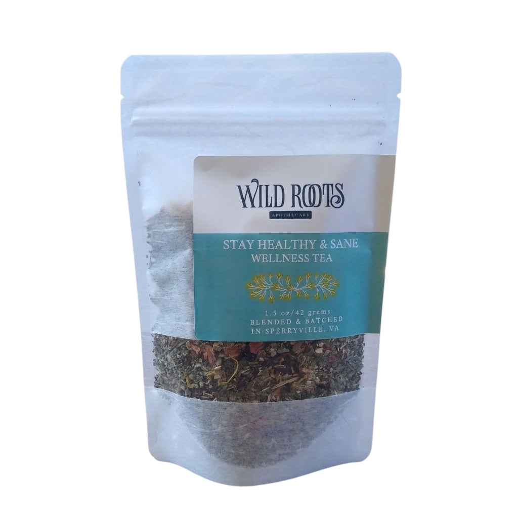 Stay Healthy and Sane Wellness Tea—Wild Roots Apothecary