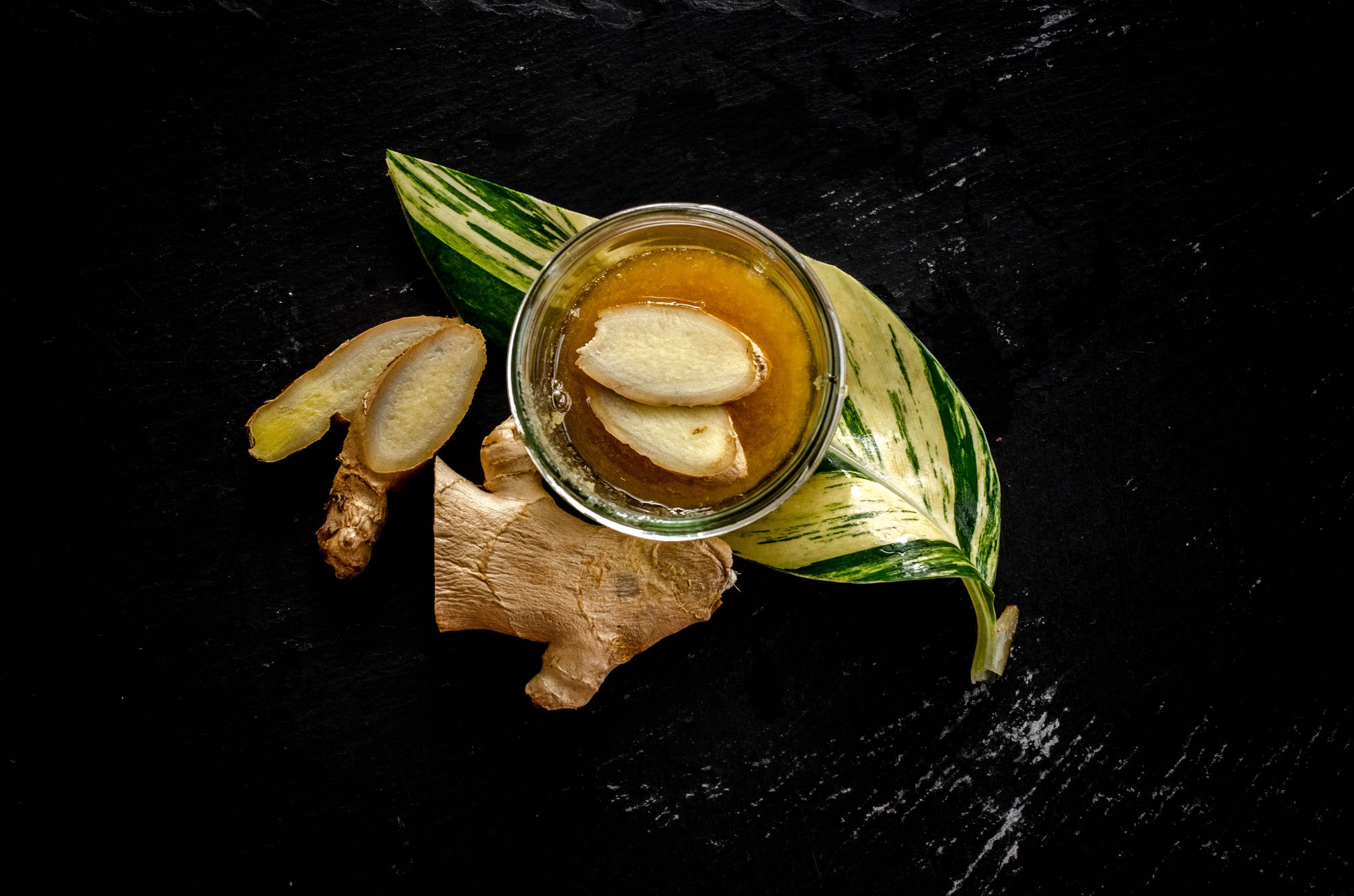 Ginger fresh herbal remedy