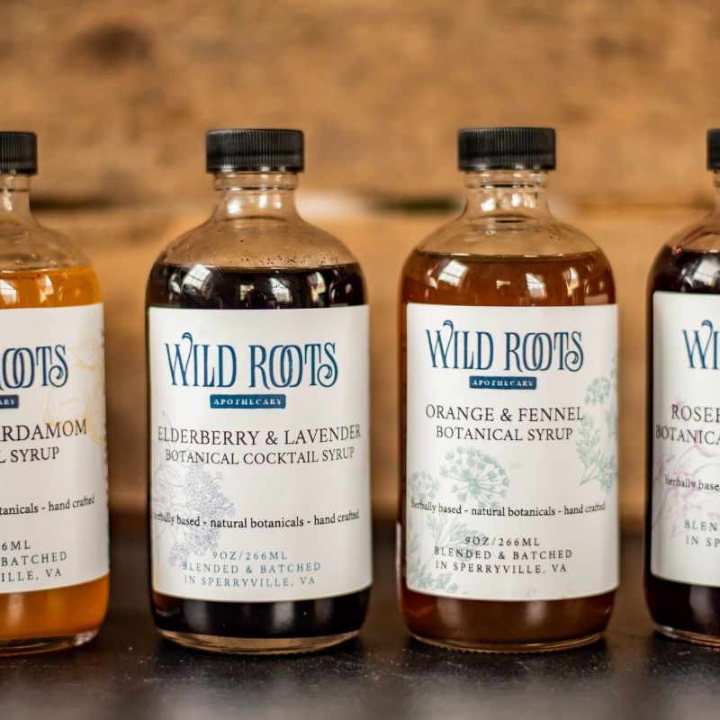 wild roots apothecary botanical syrups and bitters
