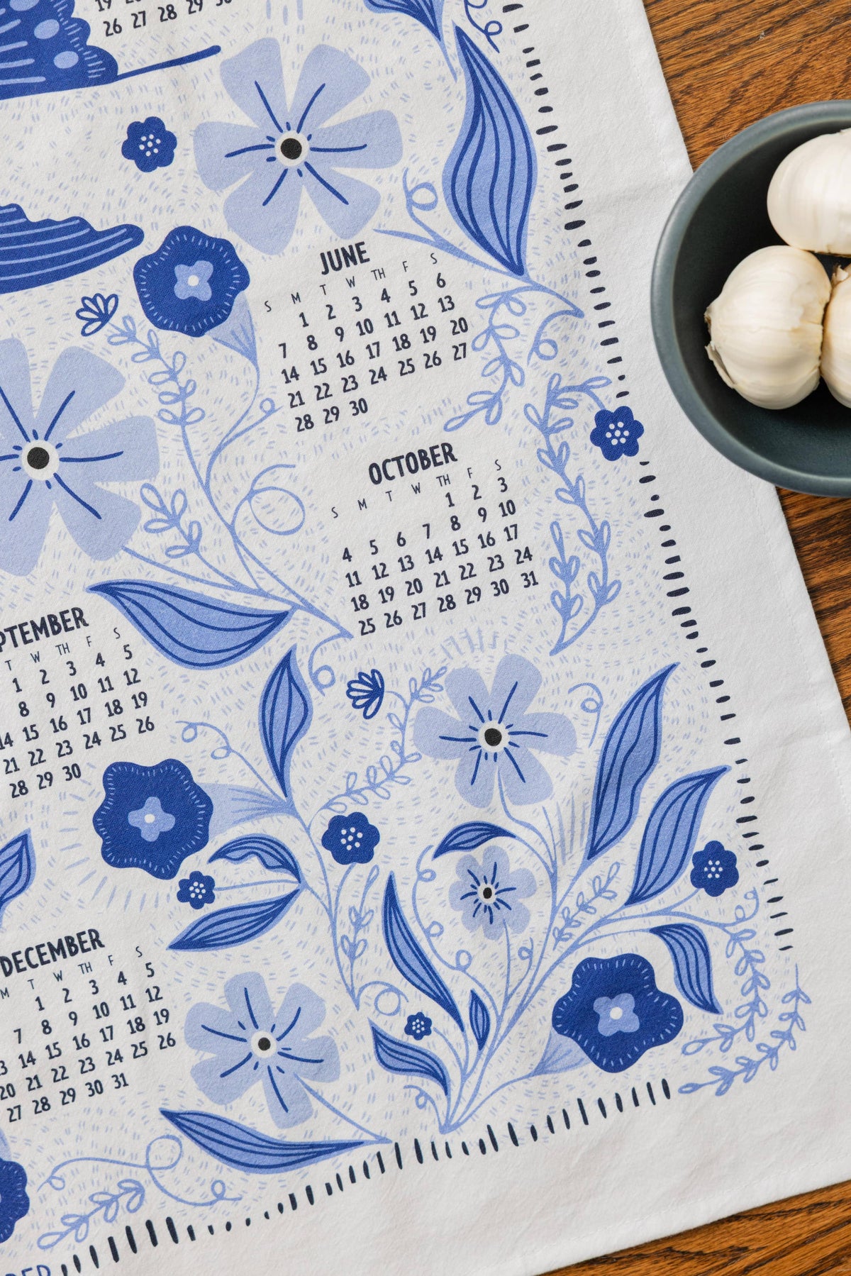 2026 Calendar Tea Towel