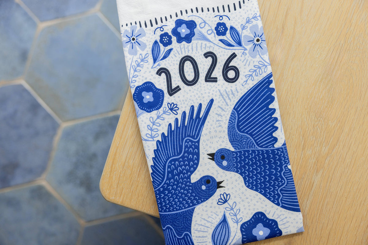 2026 Calendar Tea Towel