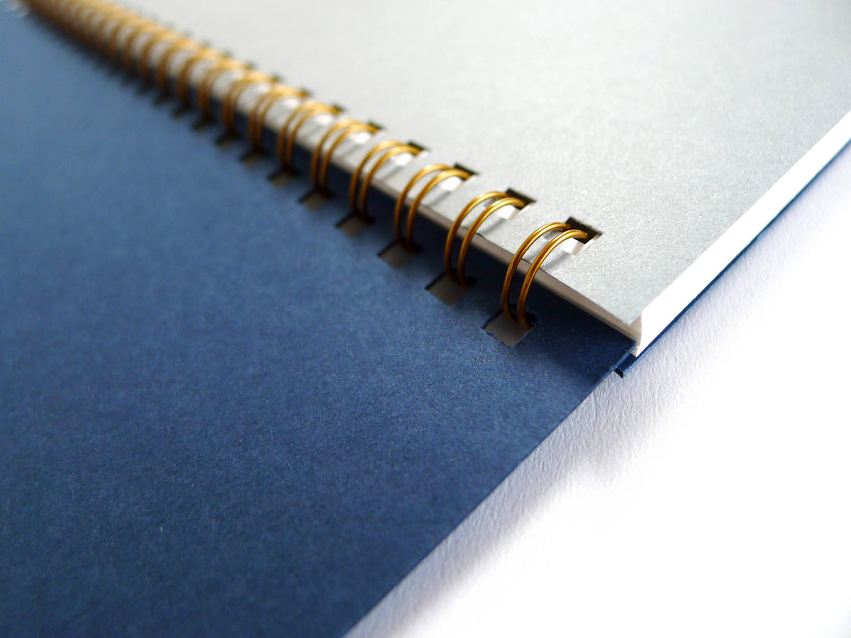 Snake Rising Coil Notebook, Large : Lined