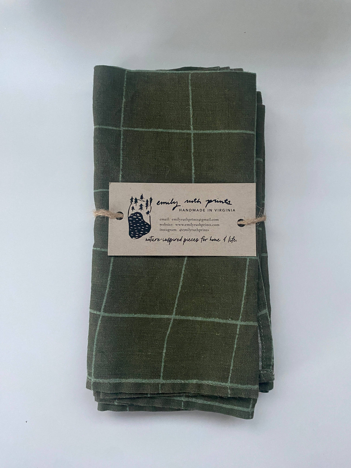 Ginkgo - Linen Napkin Set