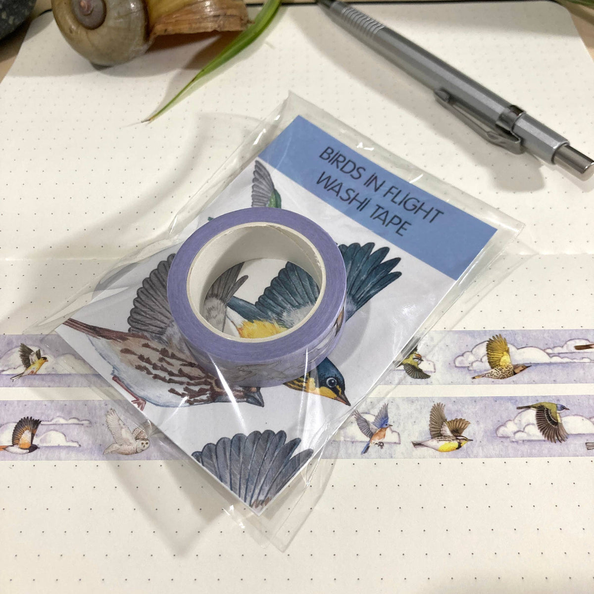 Birds In Flight Washi Tape