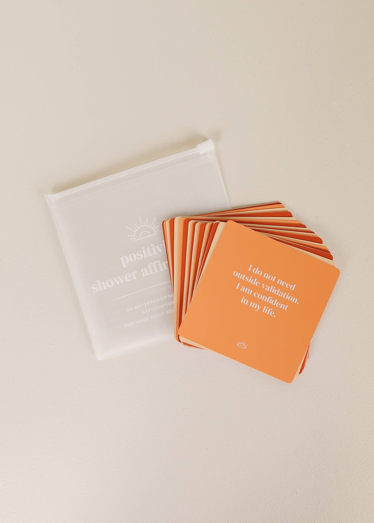 Shower Affirmation Cards - Positivity