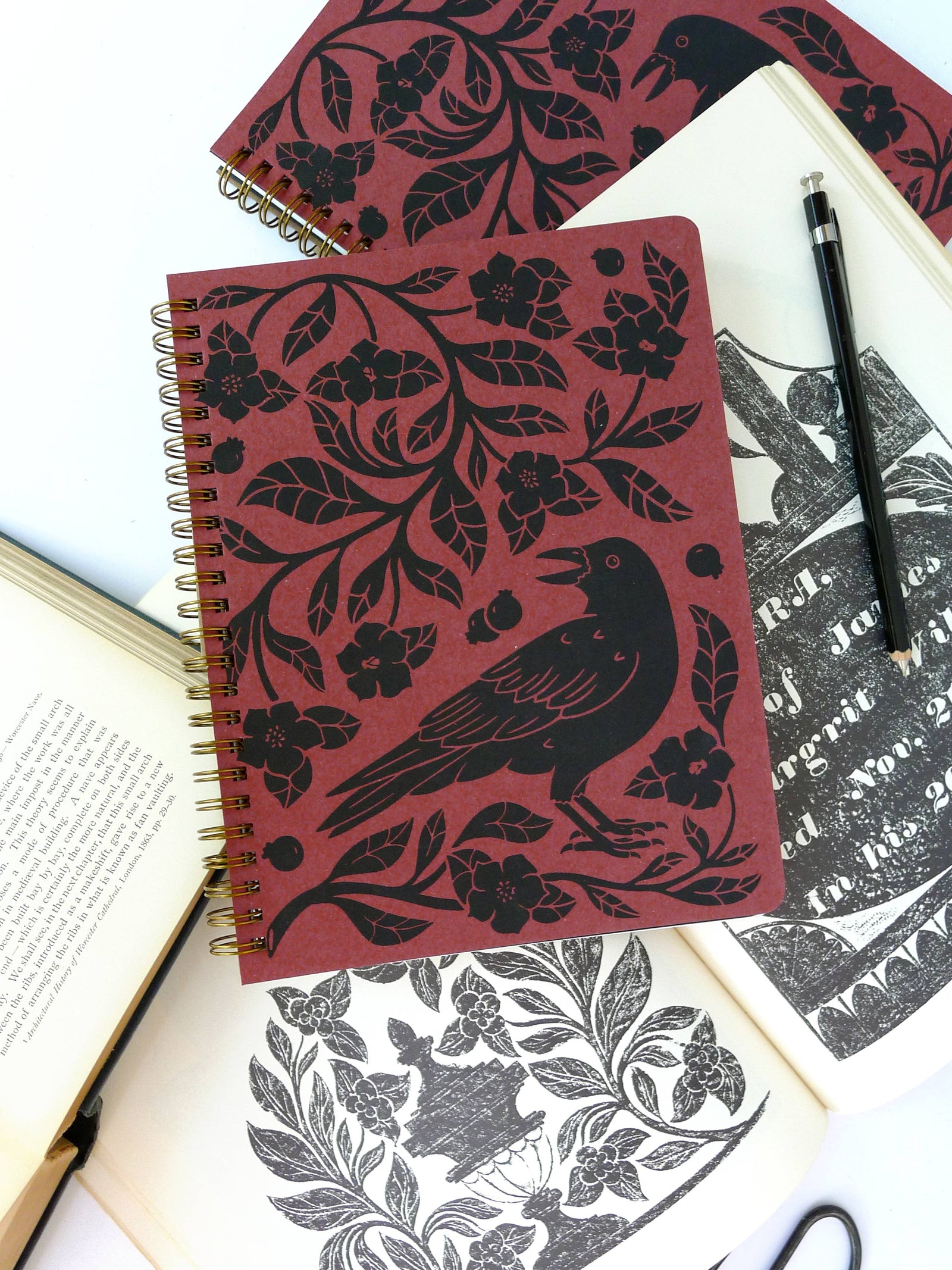 Corvid Notebook Blank