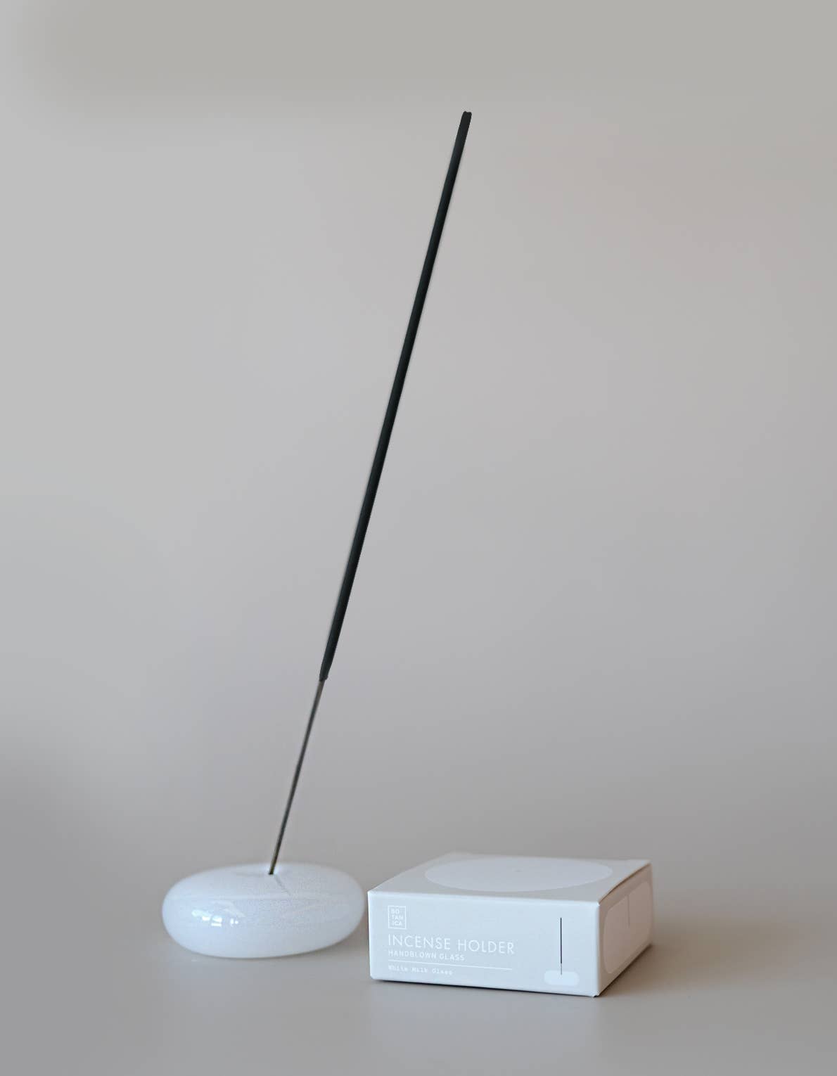 Bubble Incense Holder | Milk Glass Variations: White Milk Glass