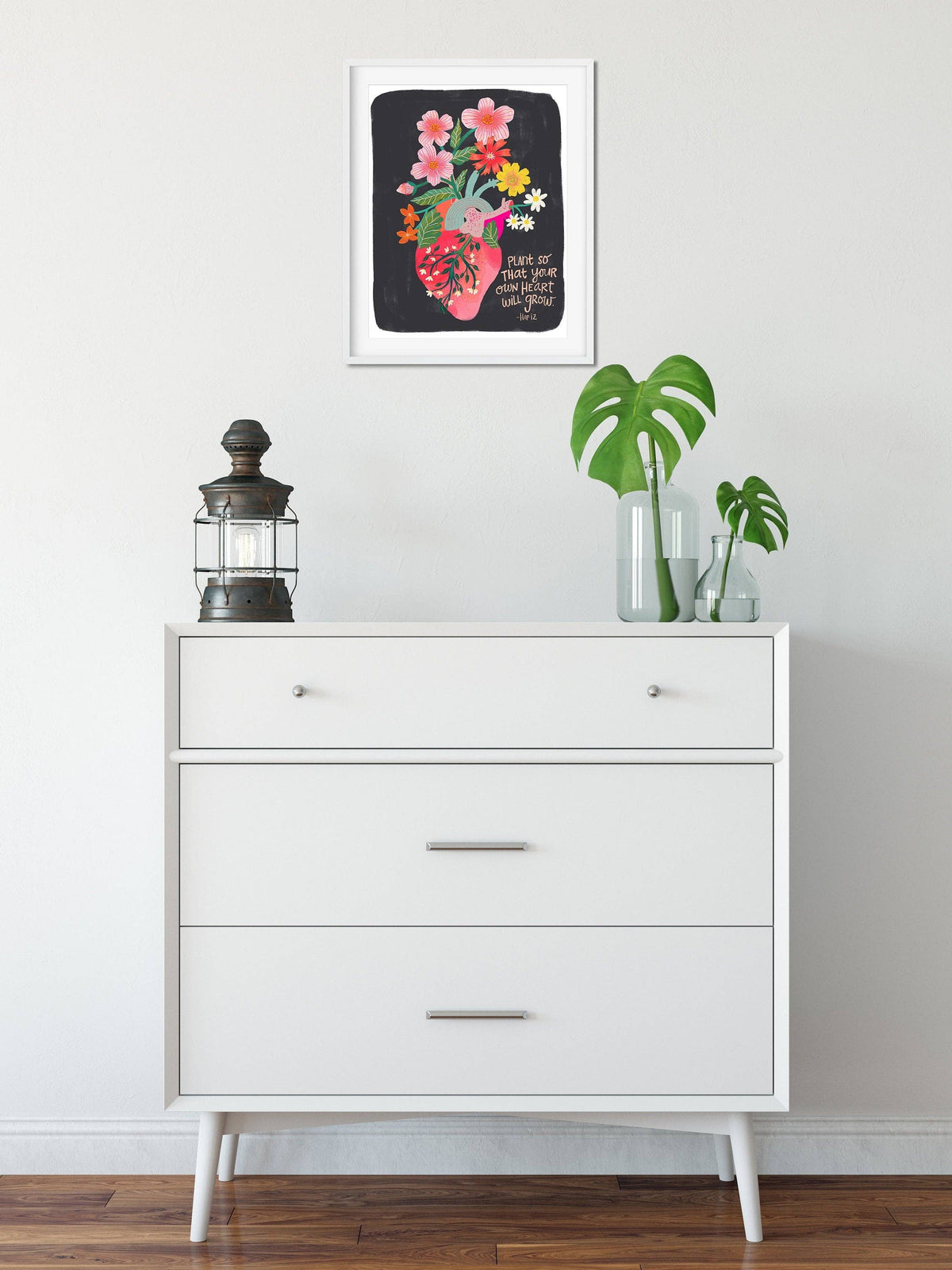 Grow Your Heart Art Print (8" x 10")