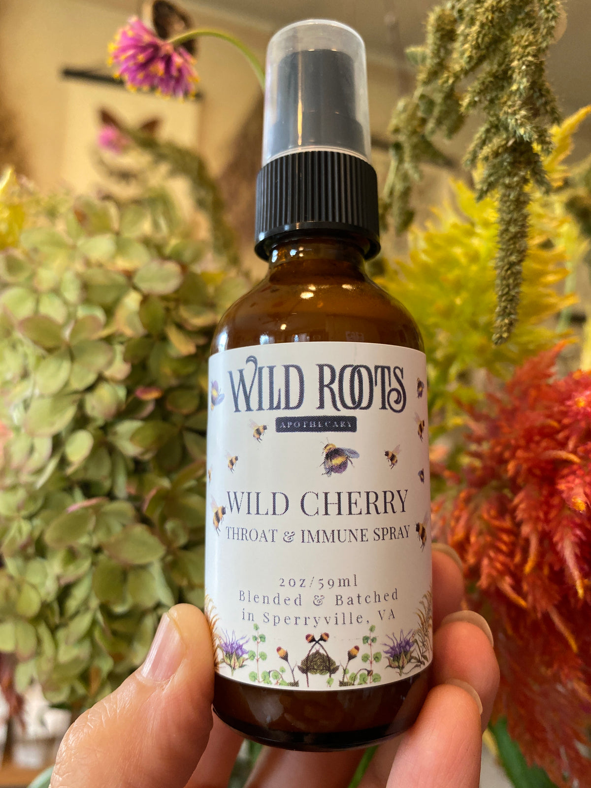 Wild Cherry Throat &amp; Immune Spray