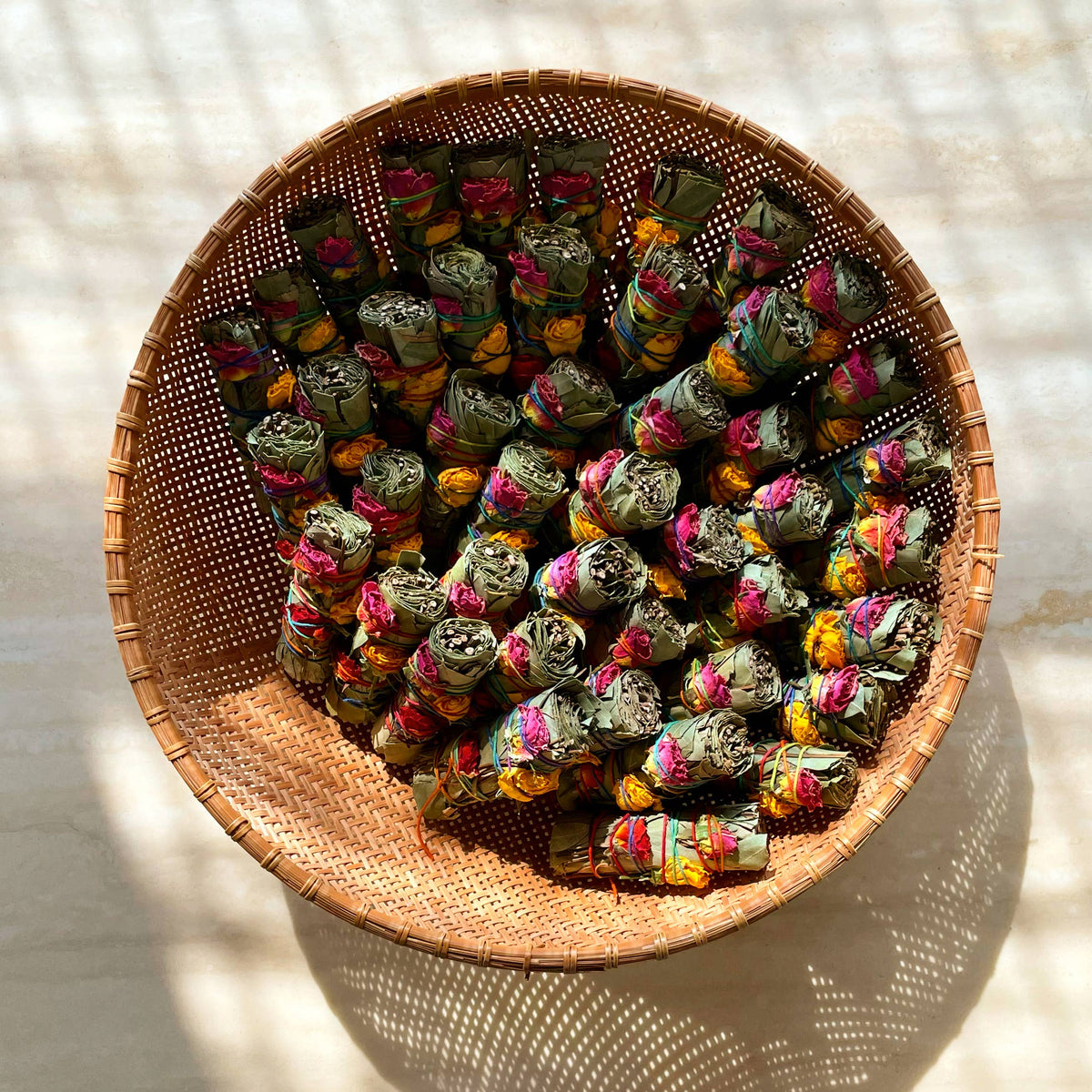 Small Floral Eucalyptus Bundle