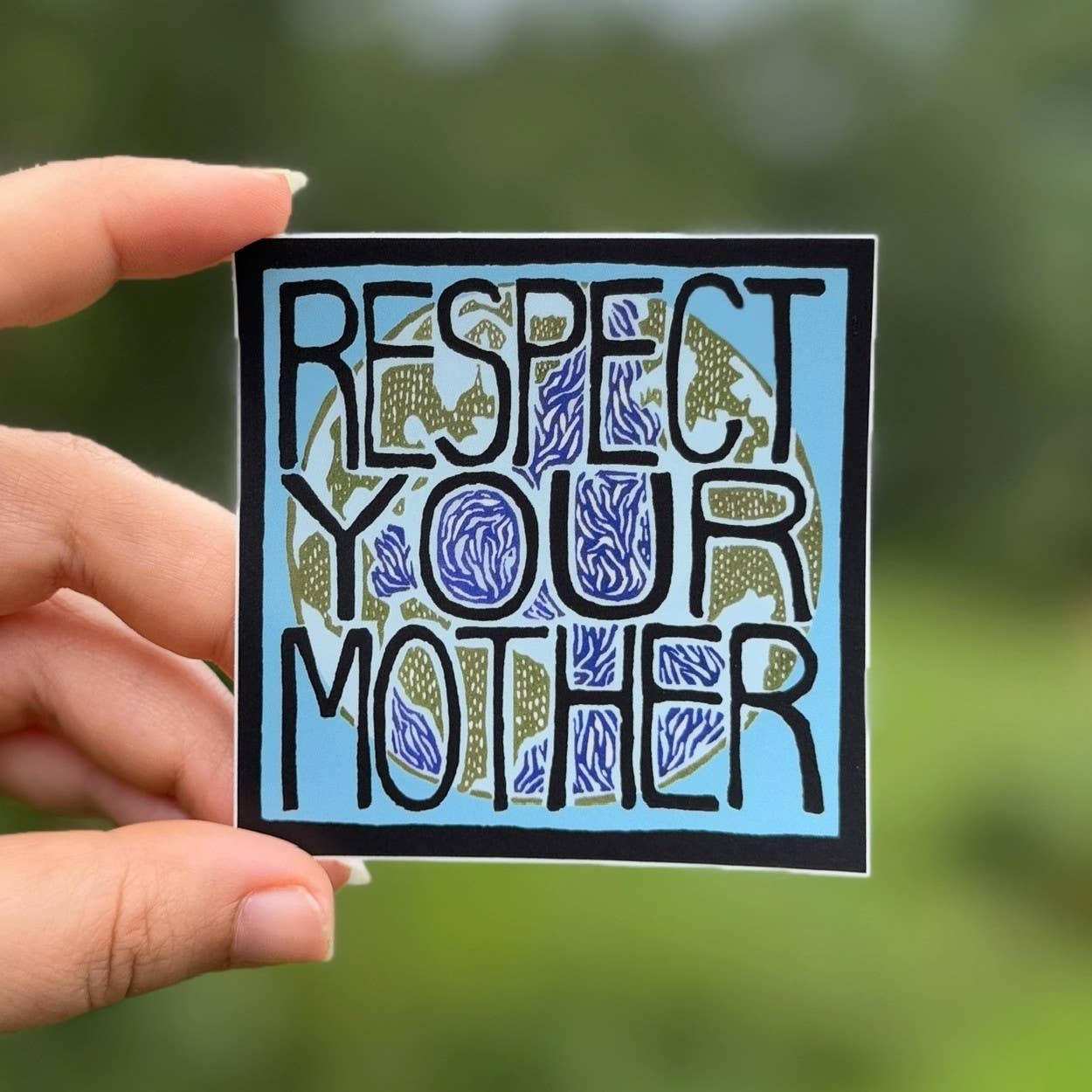 Respect Your Mother Vinyl Sticker