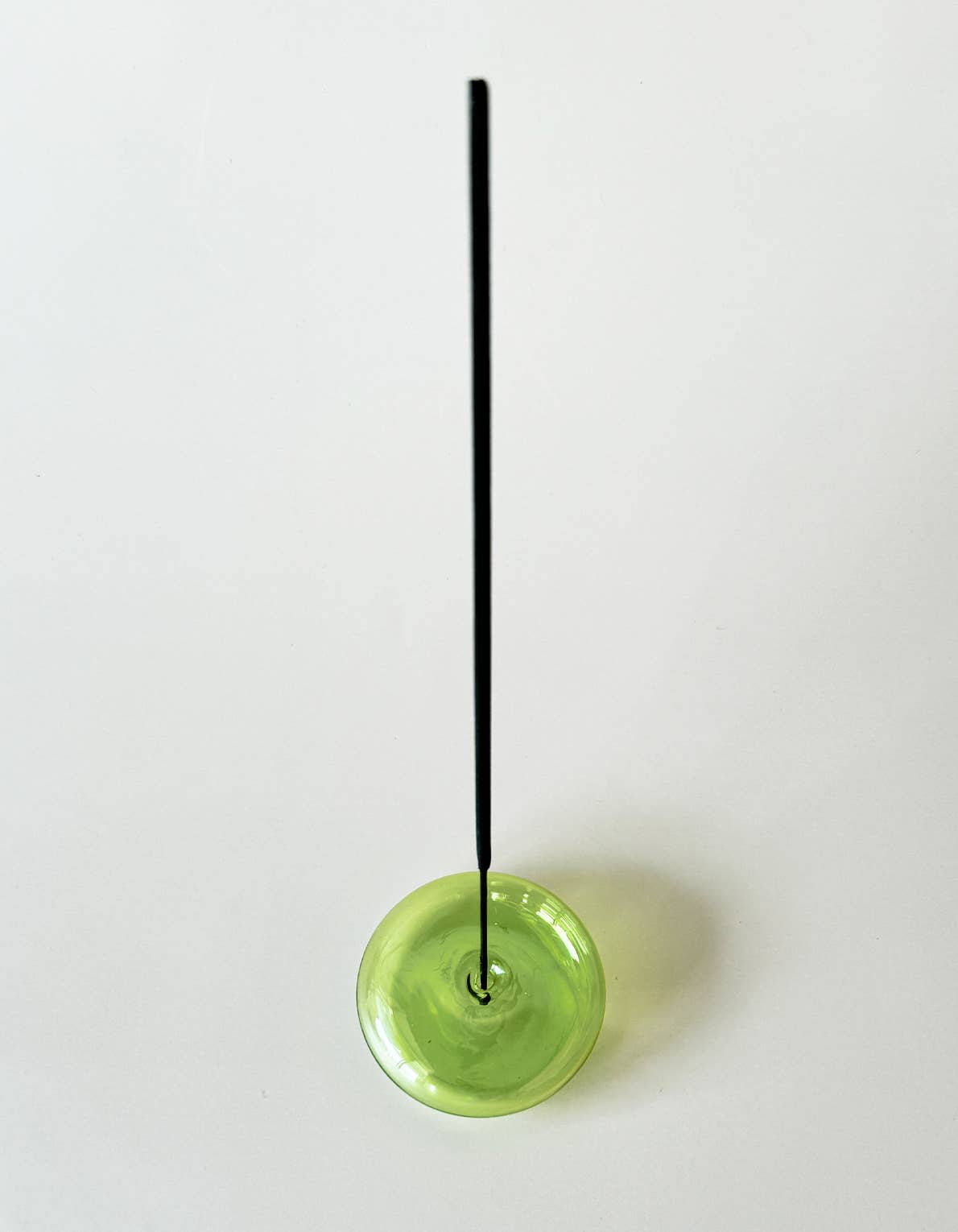 Bubble Incense Holder | Translucent Variations: Green Glass