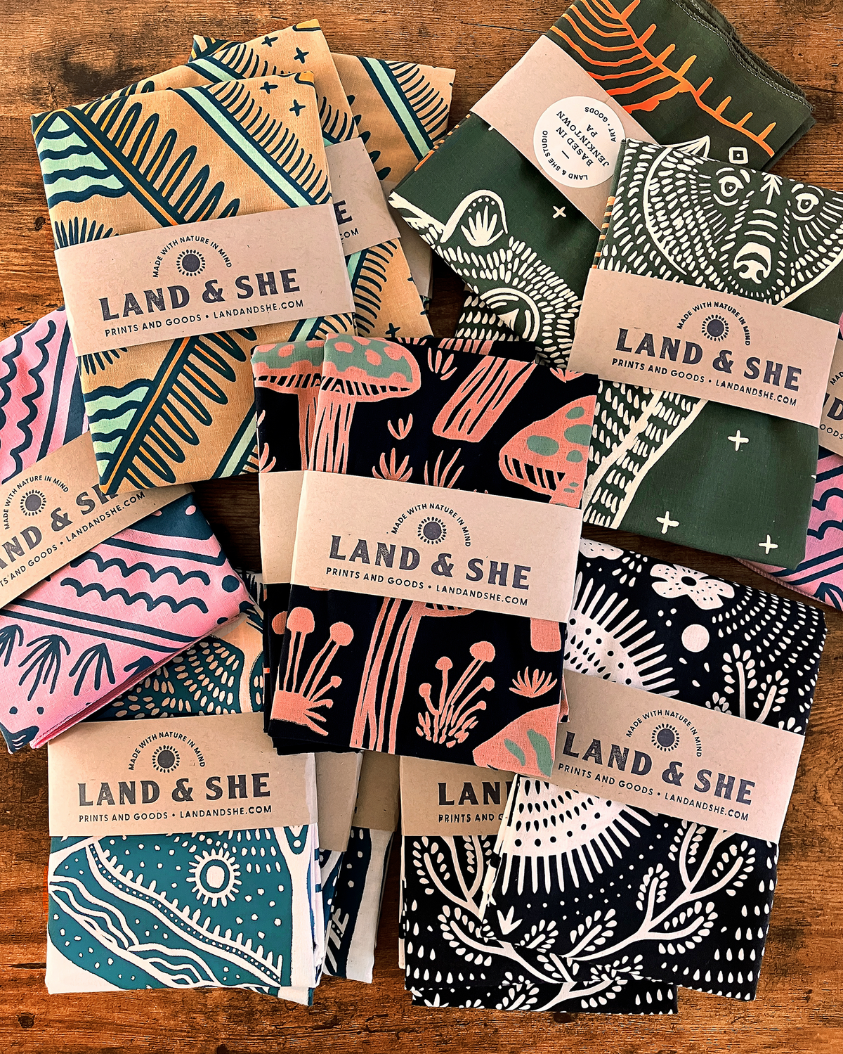 Pine Bear Bandana