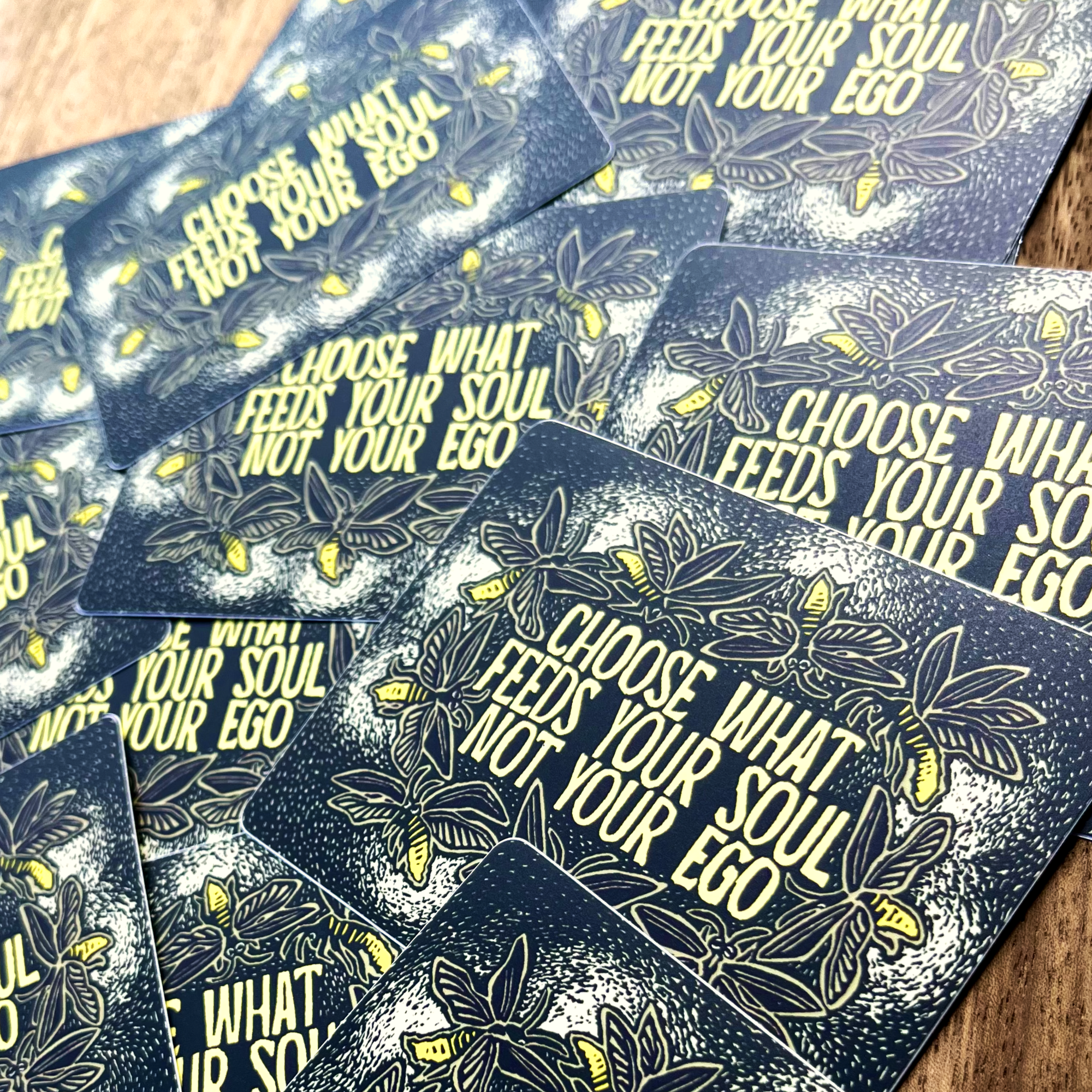 Choose What Feeds Your Soul Vinyl Sticker