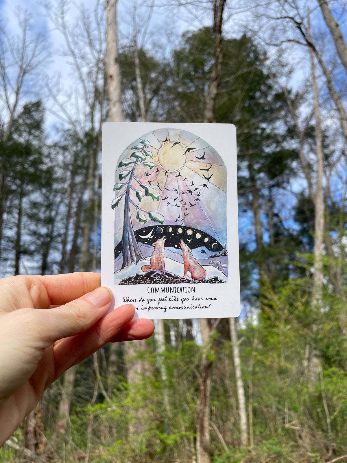 Phases and Forests Oracle Deck