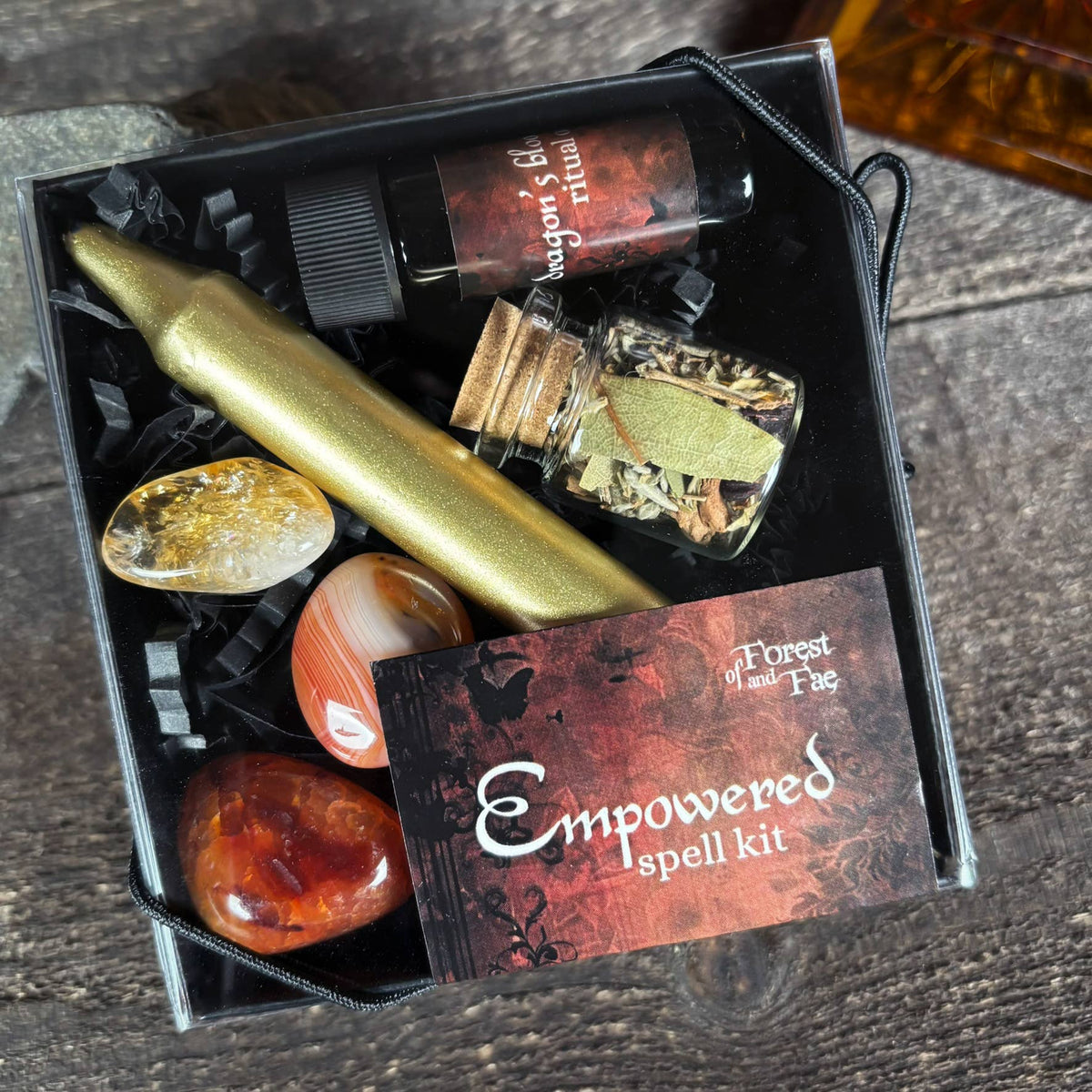 Empowered Spell Kit • Courage &amp; Strength