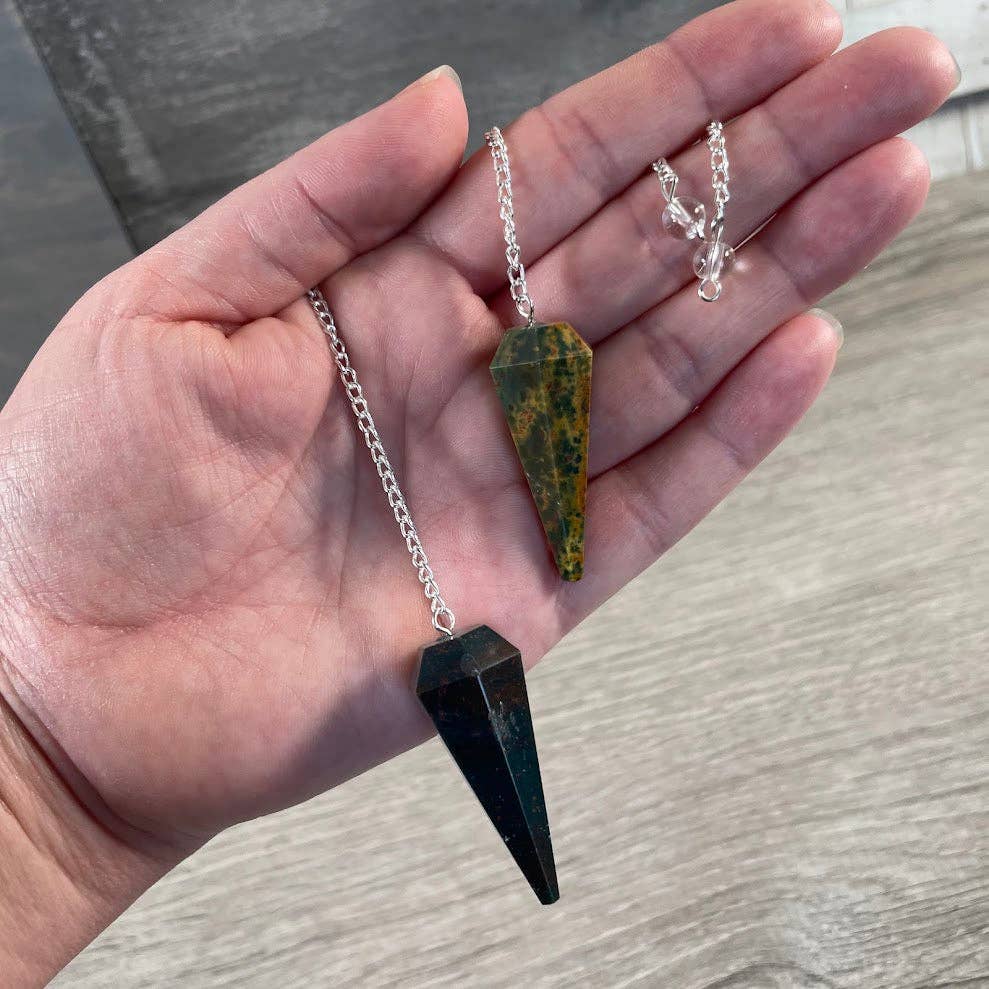 Lapis Lazuli Gemstone Pendulum