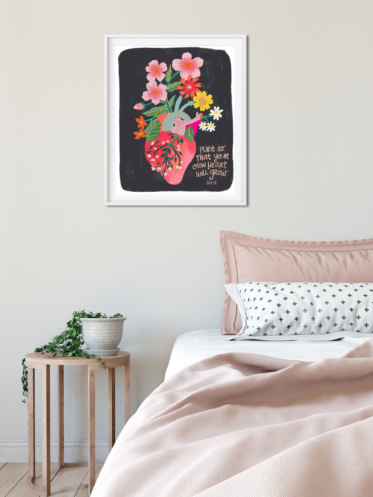 Grow Your Heart Art Print (8" x 10")