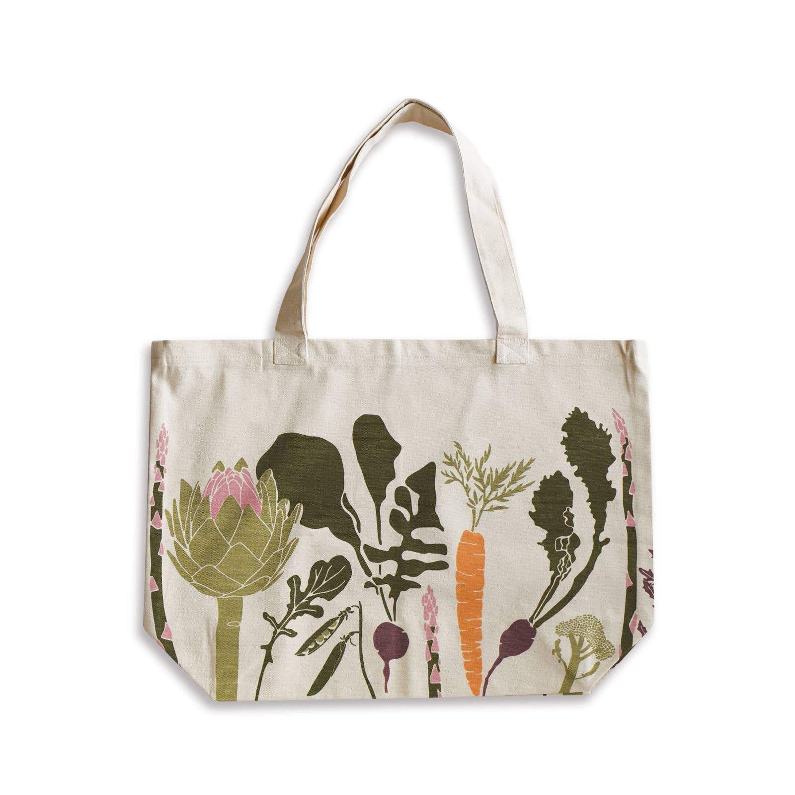 Oversized Veggie Garden Organic Market Tote Bag