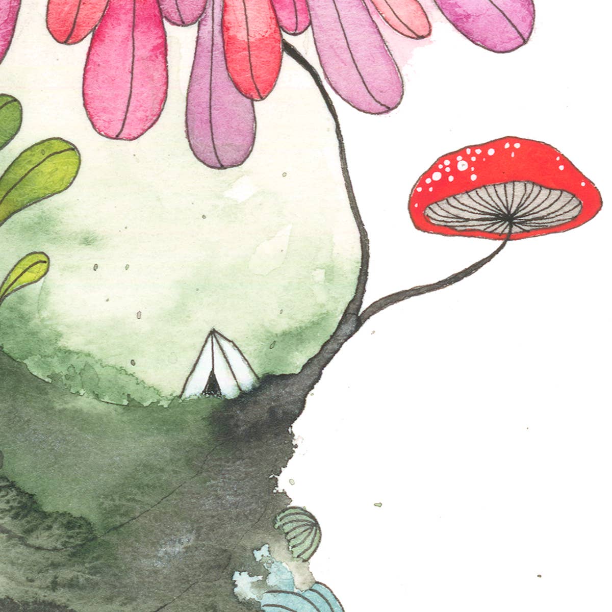Garden party Greeting Card