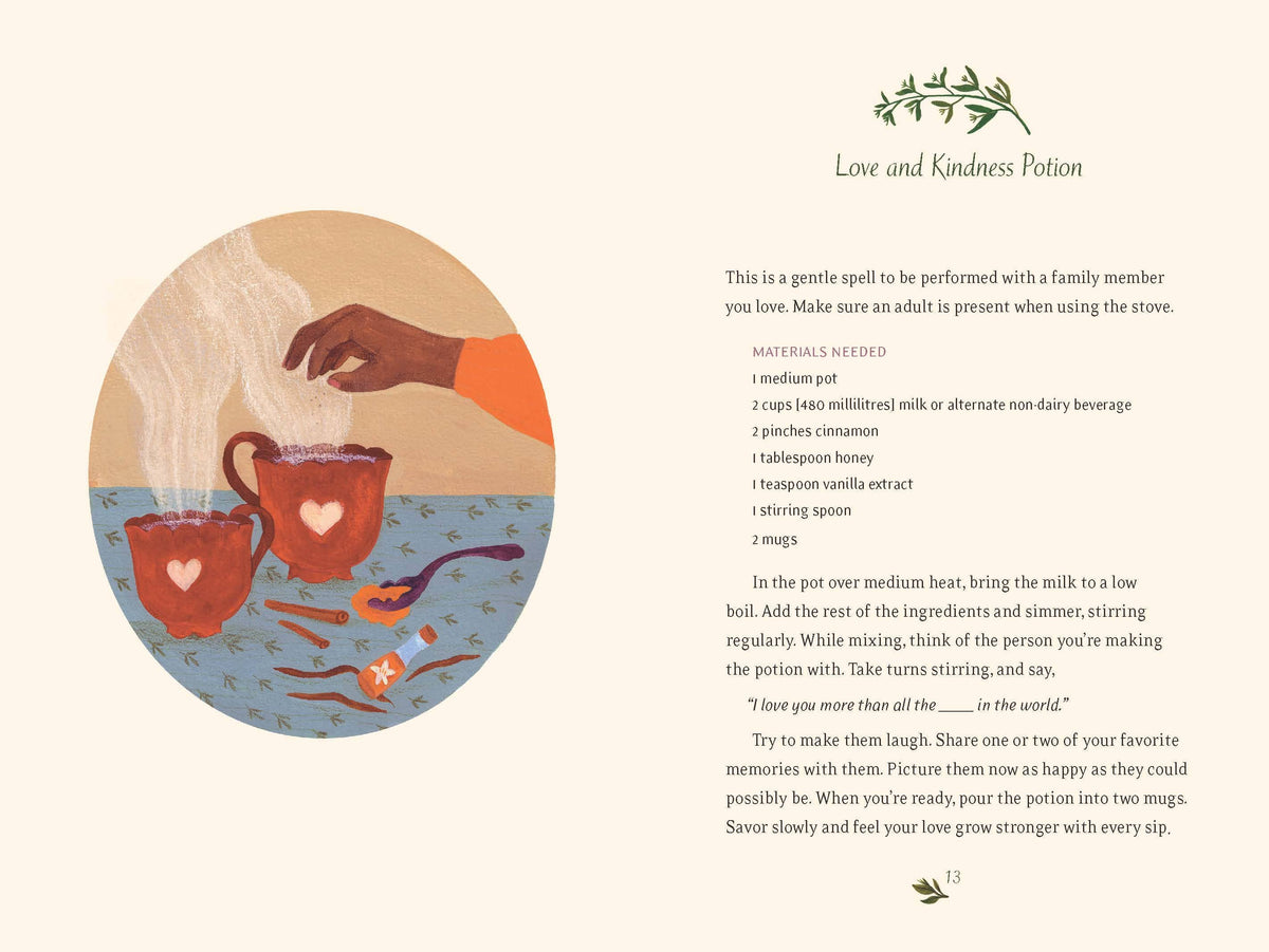 The Little Witch's Book of Spells by April Kusby