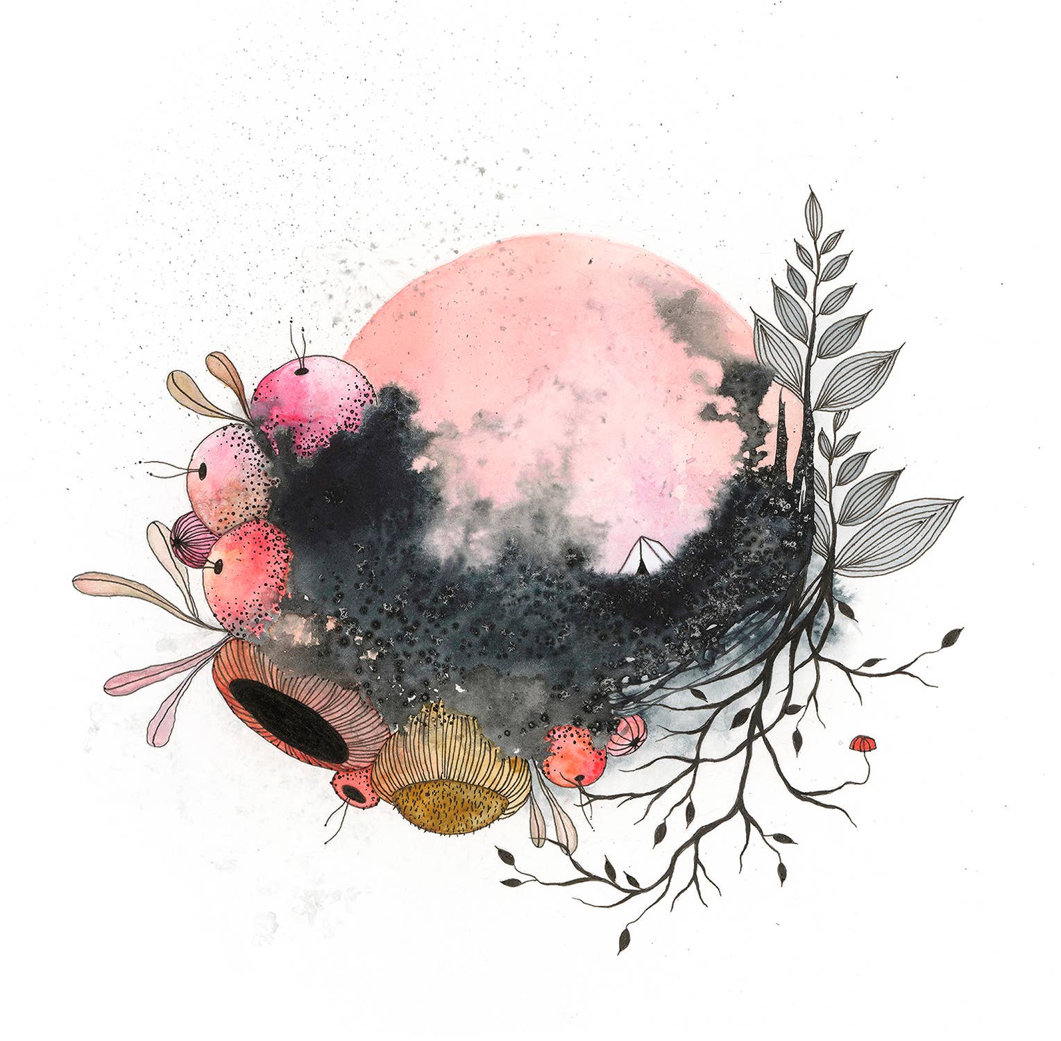 Untroubled Art Print