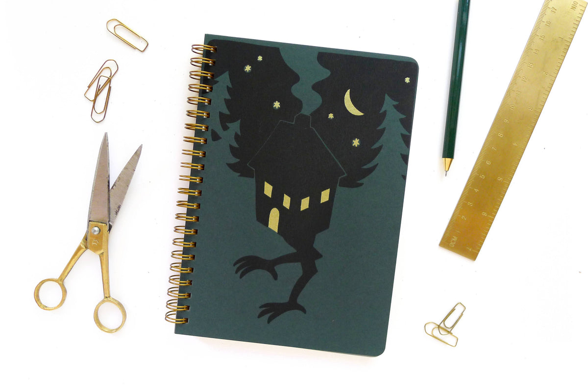 Baba Yaga Notebook by Middle Dune