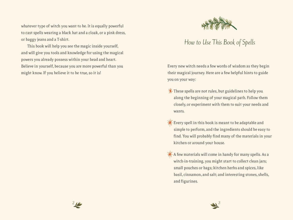 The Little Witch's Book of Spells by April Kusby