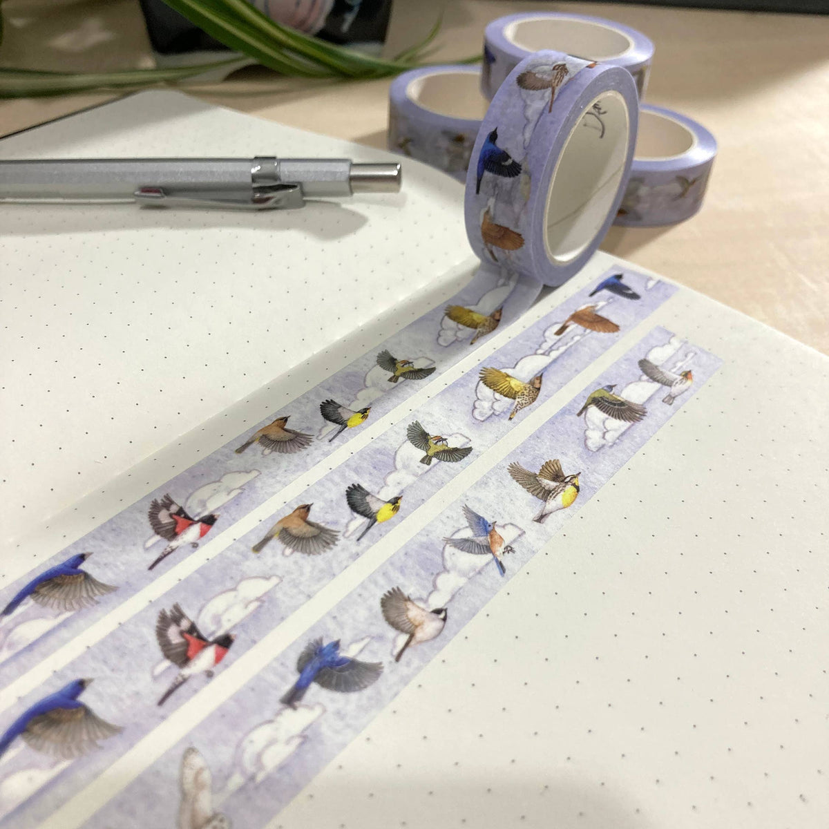 Birds In Flight Washi Tape