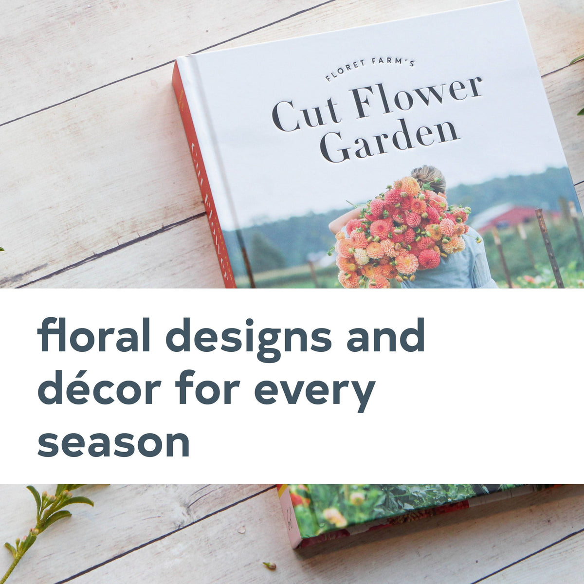 Floret Farm's Cut Flower Garden by Erin Benzakein with Julie Chair
