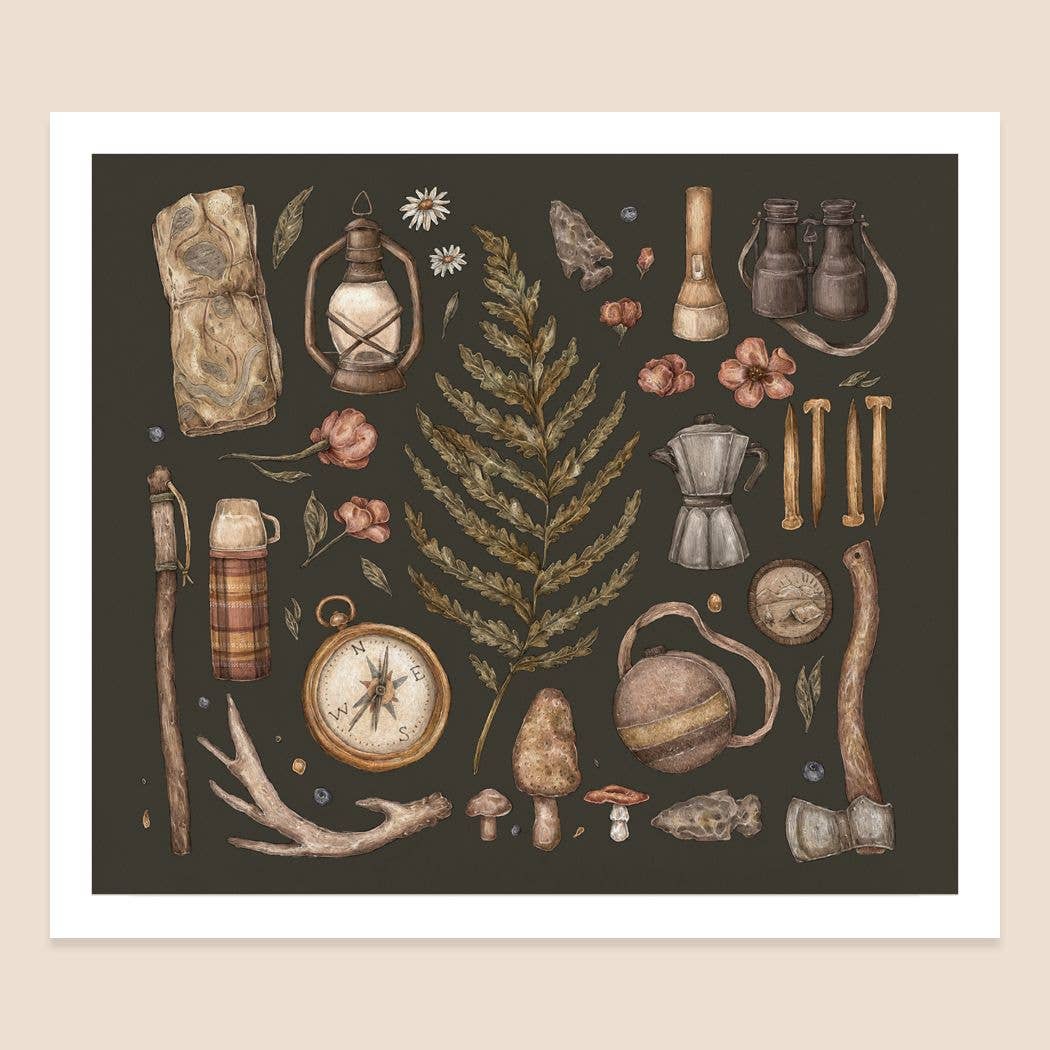 Wander Print (10.5” x 9” )