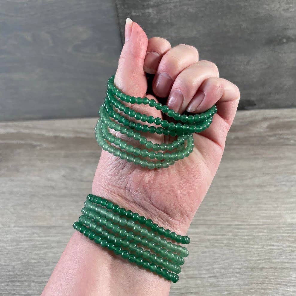 Aventurine Gemstone Beaded Bracelet