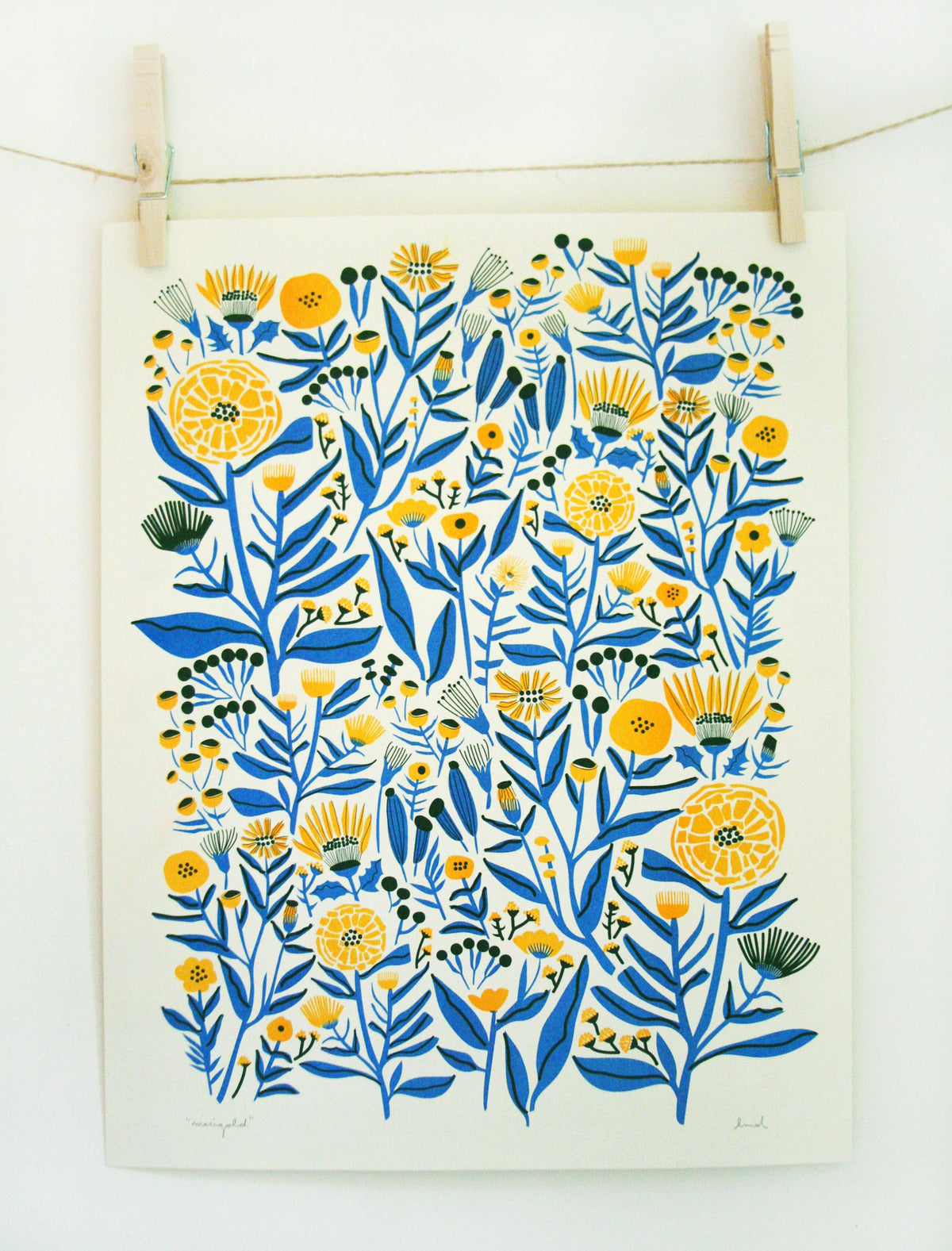 Marigold Print