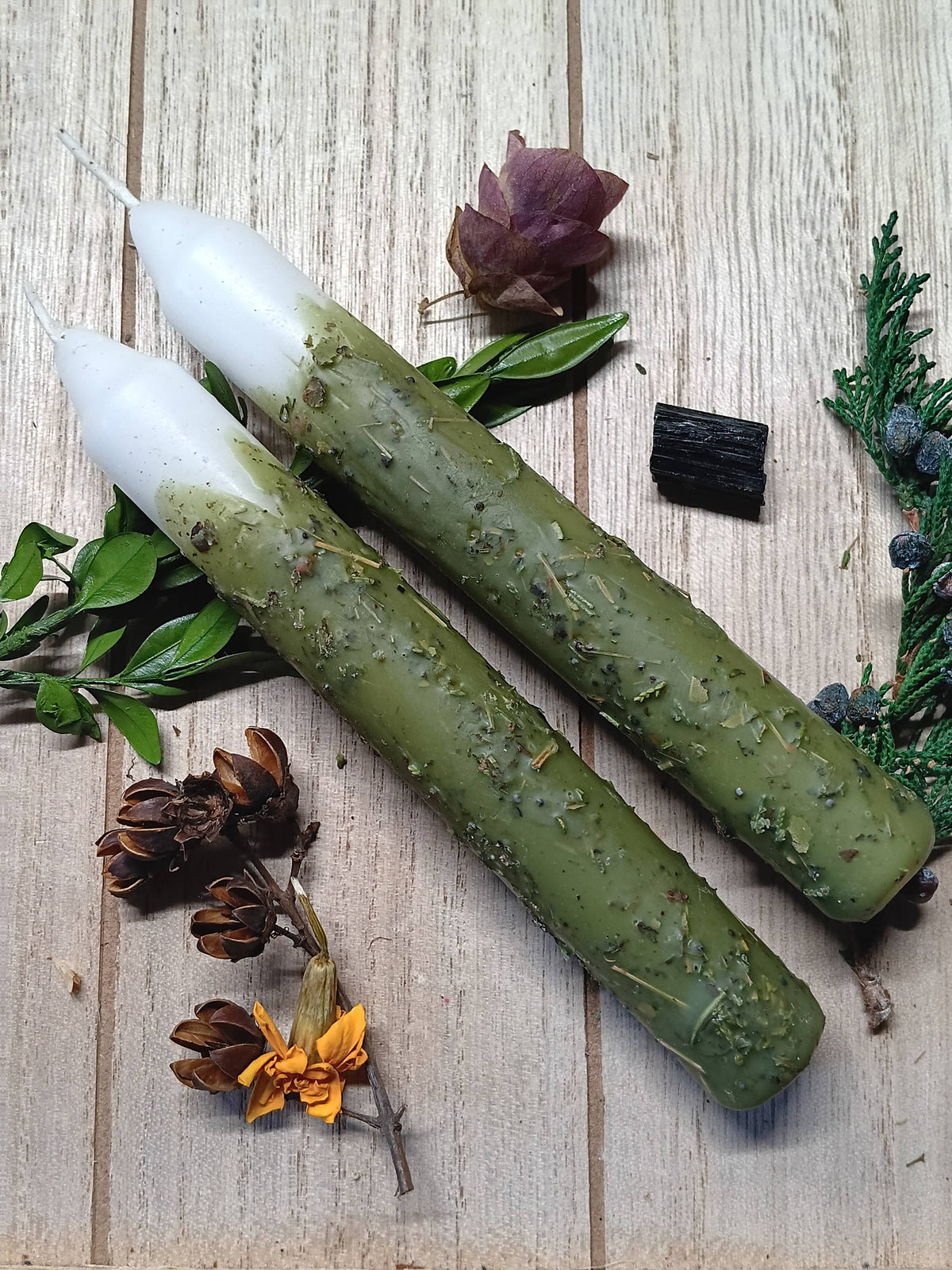 Money Herbal Intention Candles