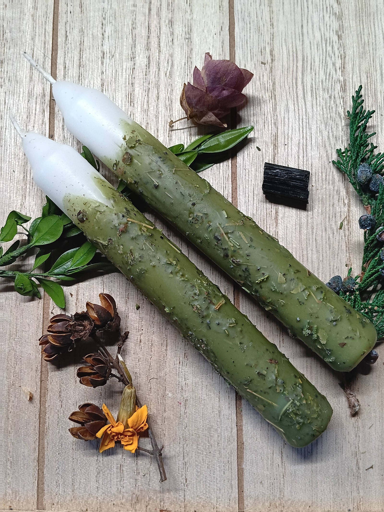 Money Herbal Intention Candles