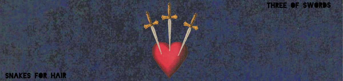 Three of Swords Mini Candle