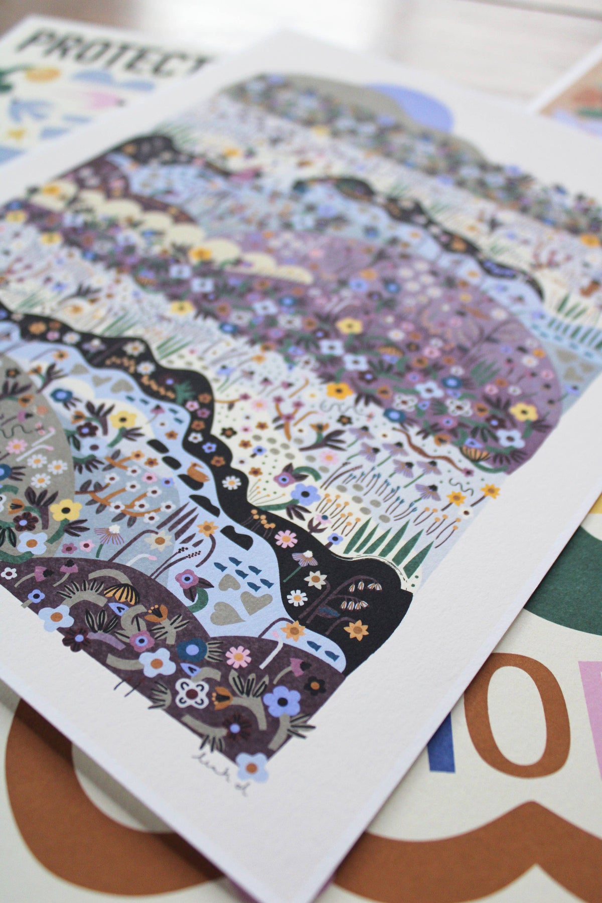 Moon Walk Print: 11 x 14