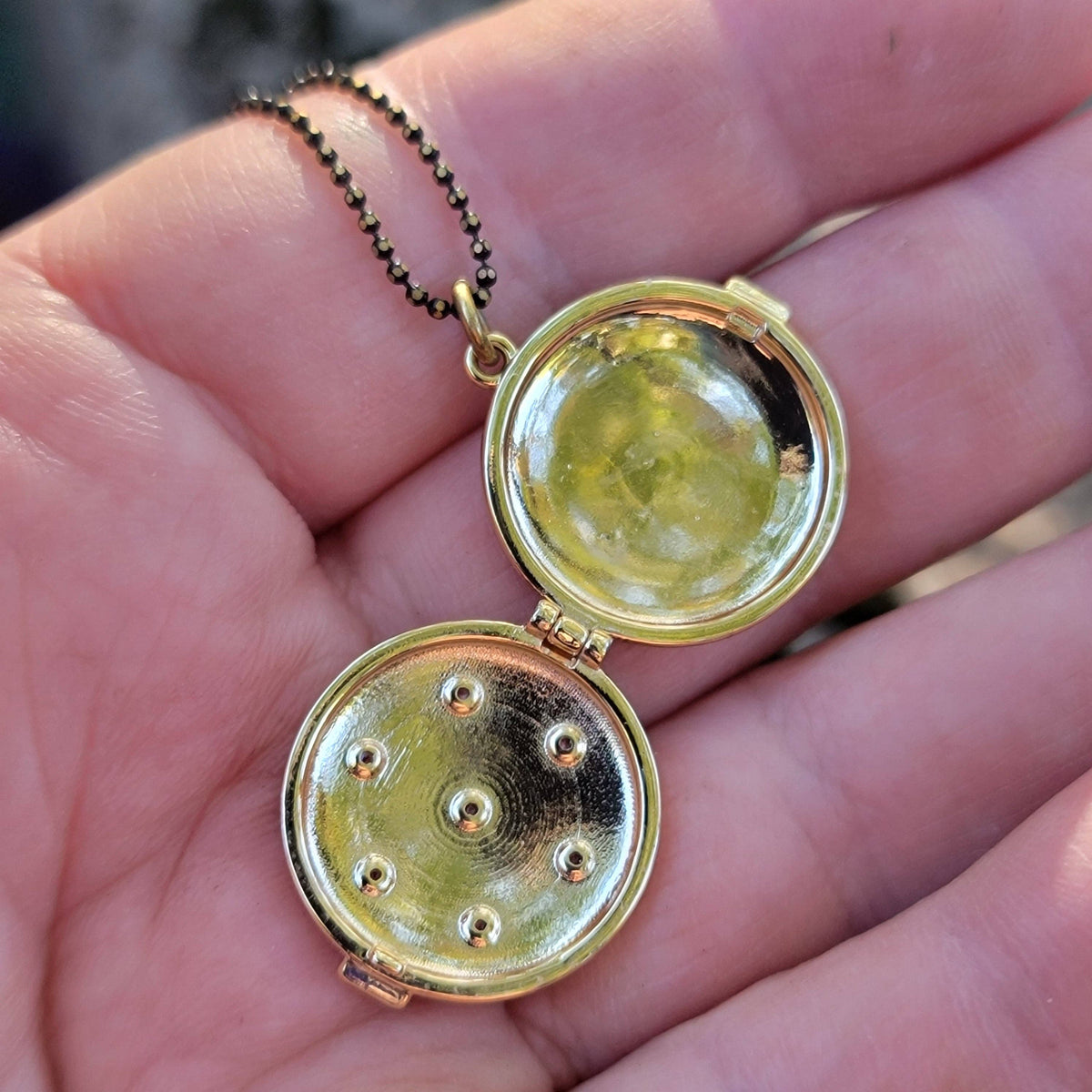 Celestially-Inspired Victorian Locket