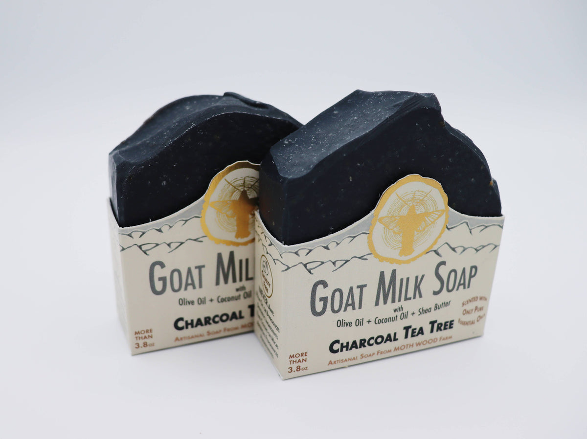 Charcoal Tea Tree Goat Milk Soap