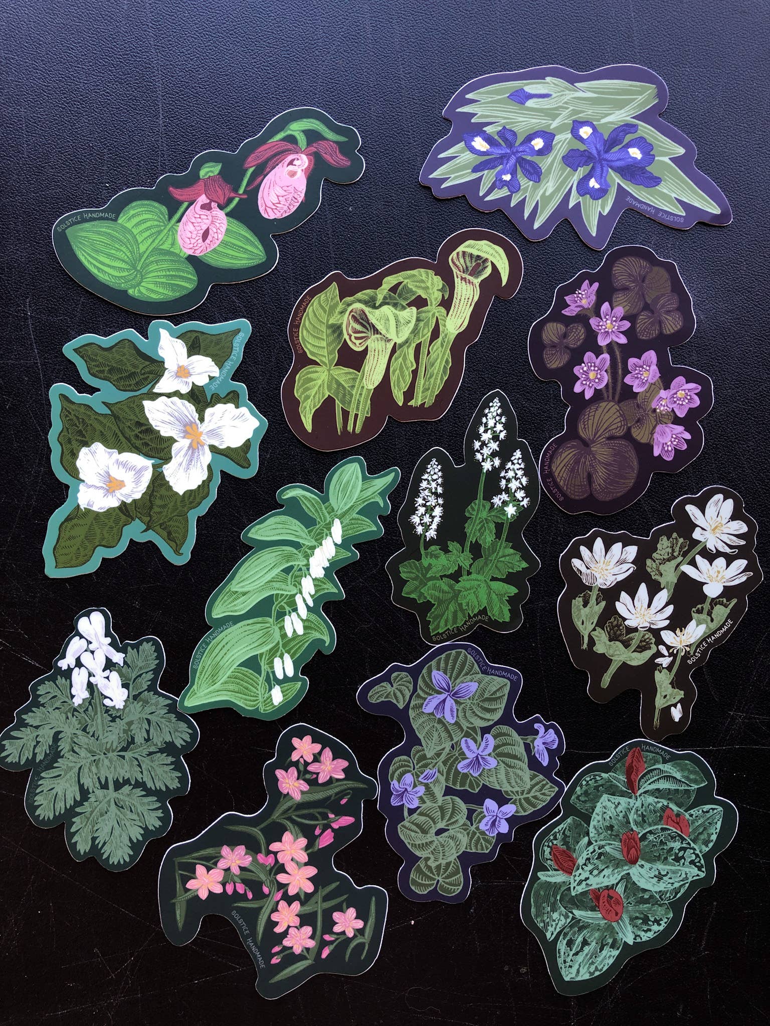 Great White Trillium Sticker