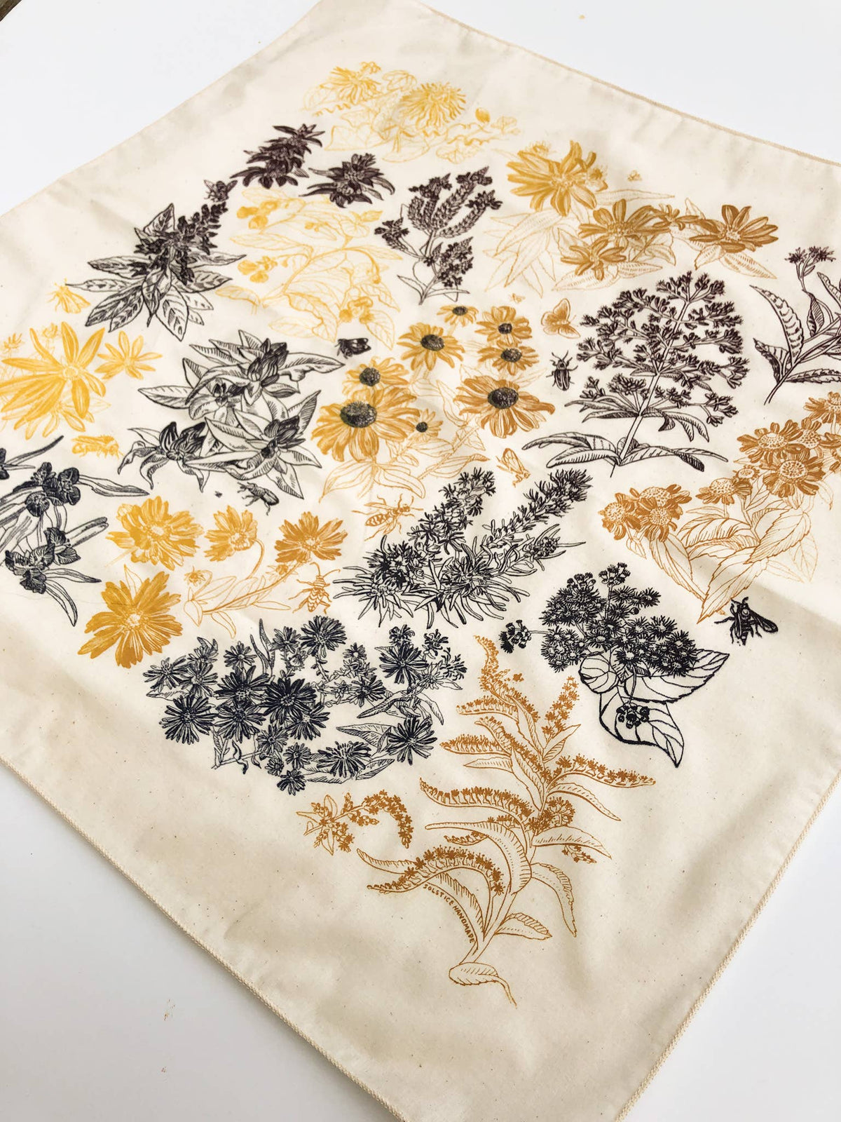 Autumn Wildflower Cotton Bandana
