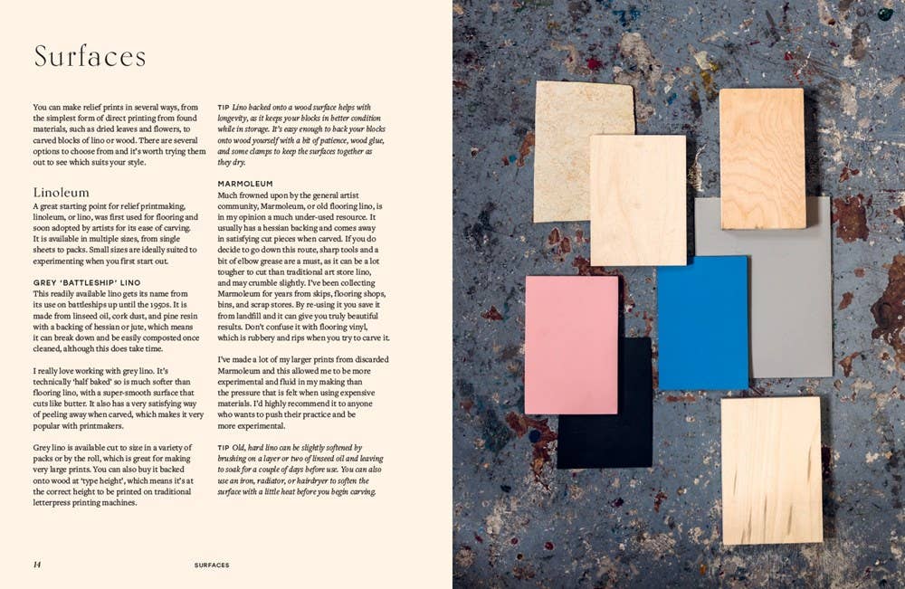 Botanical Block Printing by Rosanna Morris