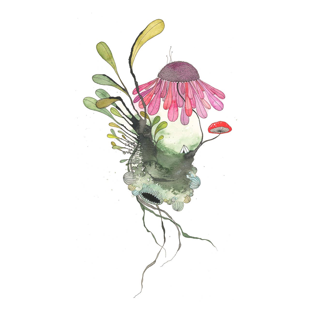 Garden party Greeting Card