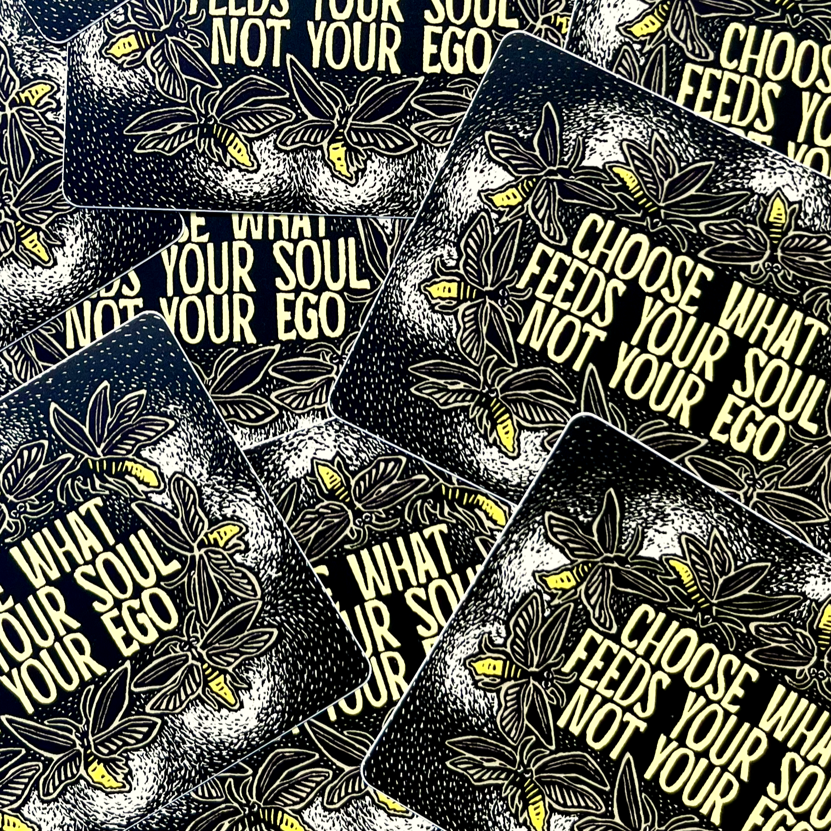 Choose What Feeds Your Soul Vinyl Sticker